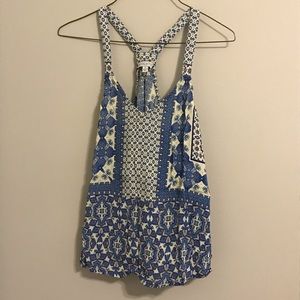 Blousy Top with racer back straps